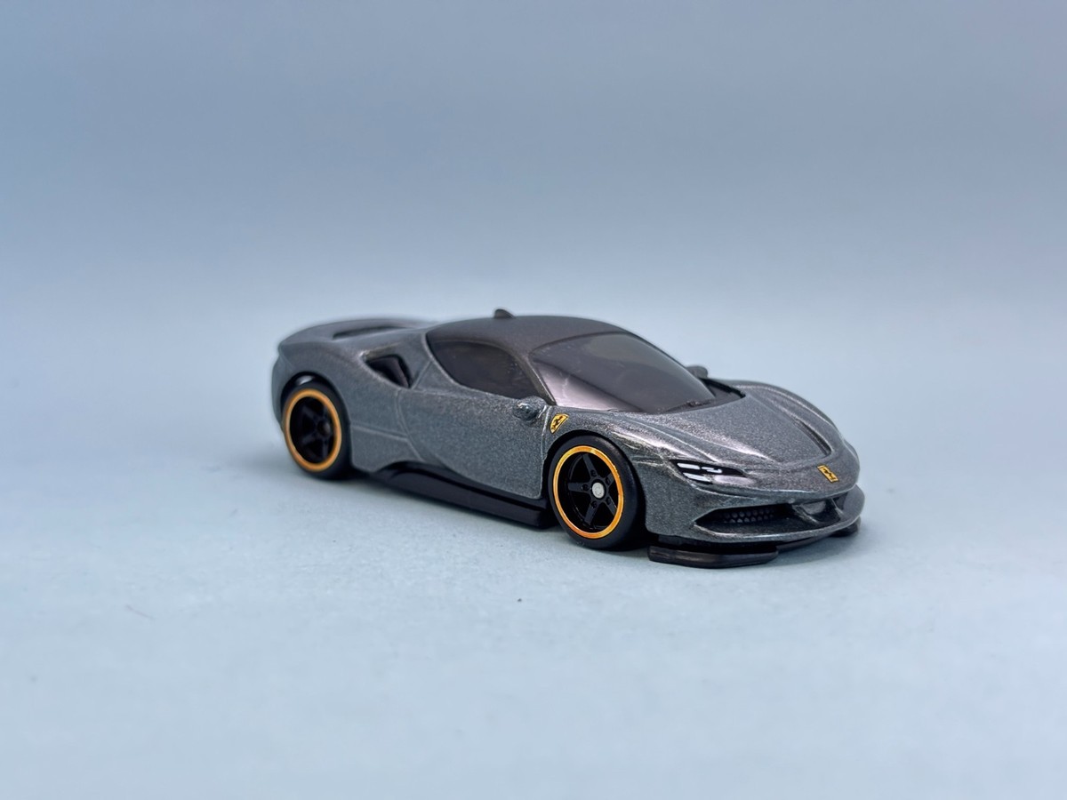 2025 Hot Wheels Mainline # Ferrari SF90 Stradale Silver , Un