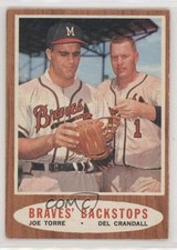 1962 Topps Joe Torre Del Crandall #351 HOF 5hy