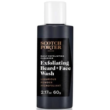Exfoliating Beard Wash & Face Cleanser for Men, Travel Friendly | Formulated ...