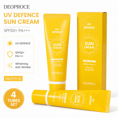 Deoproce UV Defence Sun Cream SPF50+ PA+++ 50g Korean Skincare