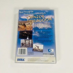 Panzer Dragoon - Sega Saturn 81009 Complete in Box CIB Clean Disc