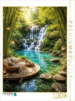 Calvendo Puzzle The Quiet Oasis | 1000 Pieces, Finished Size 25.2 × 18.9 In (64