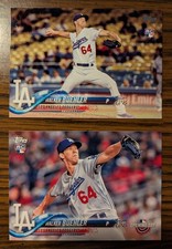 Walker Buehler (RC) - 2 Card Lot - 2018 Topps #177 & 2018 Topps Opening Day #132