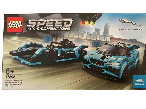 Lego 76898 - Speed Champions Formula E Panasonic Jaguar Racing GEN2 Car & I-PACE-image
