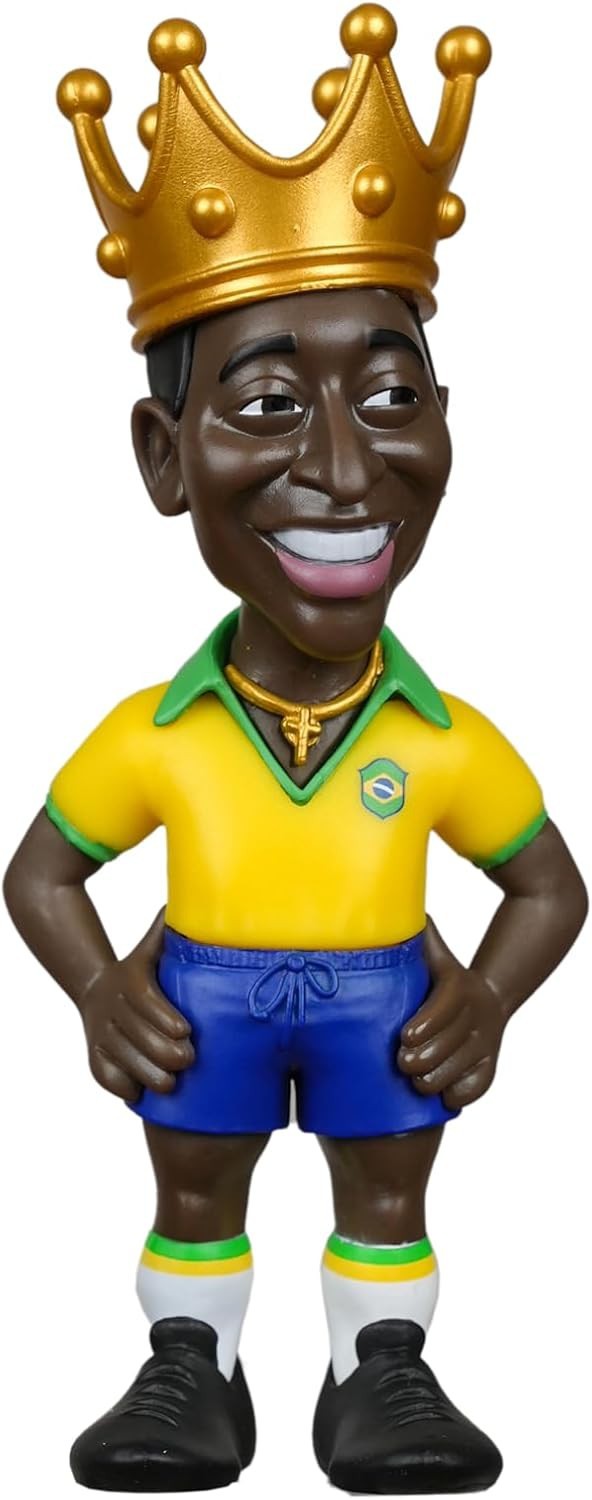 Pele Knig Minix Figur 10cm Geteilt Brasilien Nr 10 Original Football 110F 6990₽