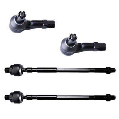 For 1999-2003 Mazda Protege Protege5 4 Pcs Inner Outer Tie Rod End Steering Kit