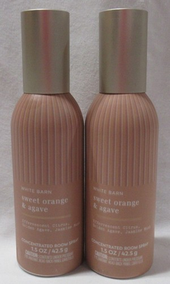 #ad #ad White Barn Bath amp; Body Works Concentrated Room Spray Lot 2 SWEET ORANGE amp; AGAVE $37.00