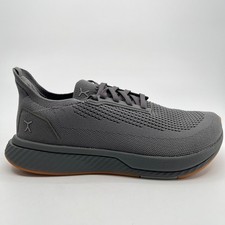 Flux Footwear Adapt Runner Gray Mens Size 8 Womens 9.5 Athletic Shoes Sneakers