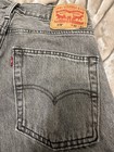 Levi's Men's Gray Denim Straight Leg Jeans Regular Fit 5-Pocket Light Wash  — photo 3