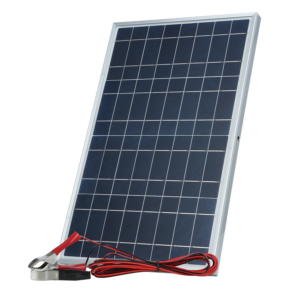 12V Solar Panel Kit Complete 30W  Portable Outdoor Rechargea