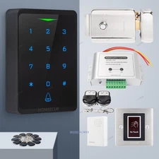 HOMSECUR Weatherproof WIFI RFID Access Control Set Lock APP Unlock