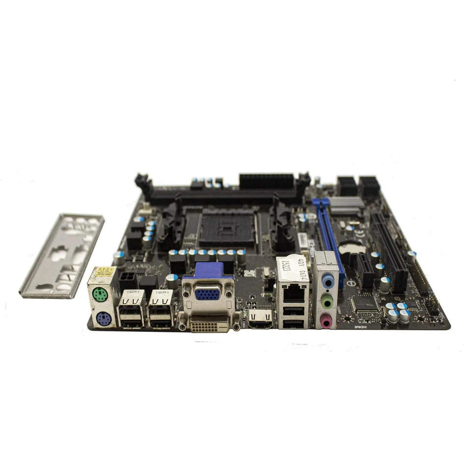 Motherboard MSI A55M-E35 AMD FM2 + Micro-Atx Matx 2 X DDR3 VGA HDMI DVI - Image 3 of 3
