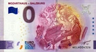 Zero Euro Note - 0 Euro - Austria - Mozarthaus - Salzburg 2026-8 Silver