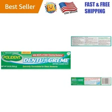 Gentle 3.9 oz Denture Toothpaste - Non-Abrasive Mint Blend for Lasting Freshness