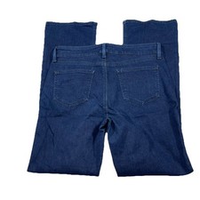 NYDJ Barbara Women Bootcut Jeans Size 10 Blue Denim Cotton Stretch Dark Wash J3Y