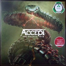 Accept   Too Mean To Die    2 Red Vinyl LP Se...