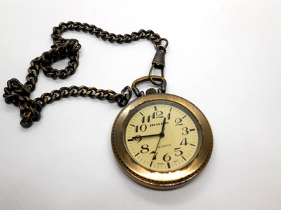 Open Face Vintage Milan Pocket Watch - Japan Movement-MLN 1070