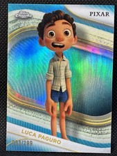 Luca Paguro /299 Aqua Wave Refractor 2025 Topps Chrome Disney Pixar #181