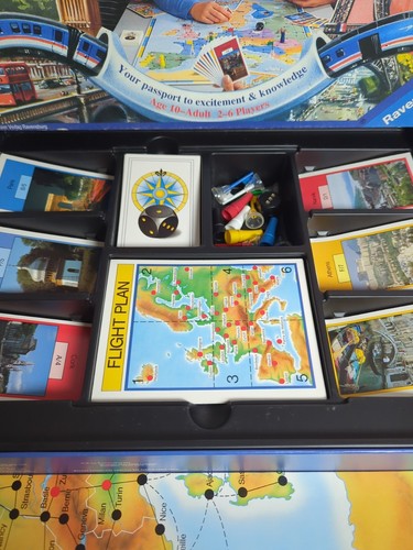 Gioco da tavolo vintage 1992 Esplora l'Europa di Ravensburger. - Foto 6 di 8