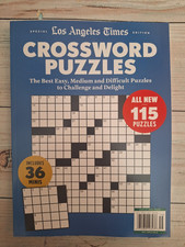 Los Angeles Times Special Edition October 2025 Crossword Puzzles Easy - Medium