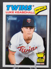 2026 Topps Heritage Baseball Luke Keaschall Chrome Rookie Cup No. 116 Twins