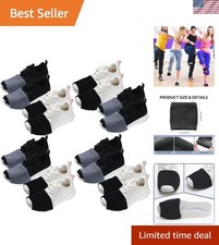 8 Pairs Dance Shoe Covers Over Shoes Socks for Dancer Women