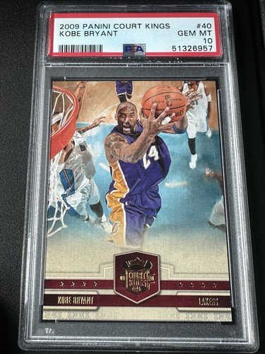 2009 Panini Court Kings Kobe Bryant /450 Card #40 PSA 10 Lakers HOF!