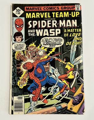 Marvel Team-Up #60 Spider-Man & The Wasp Marvel Comics 1977