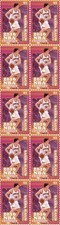 Sasha Kaun Cleveland Cavaliers 2016 NBA Champion Mint Stamp Strip of 10