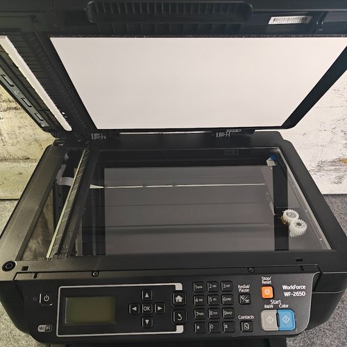 Epson WF-2650 Printer – Pre-Owned, Works, No Ink/Box, Top Paper Tray Missing - Picture 5 of 16