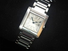 2023 Ladies Cartier Tank Francaise Quartz WSTA0065 Full Set Watch 