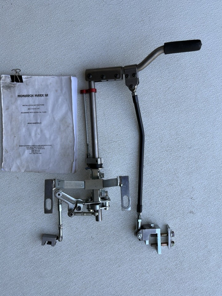 MPS handicap driver hand controls with accelerator lock out | eBay