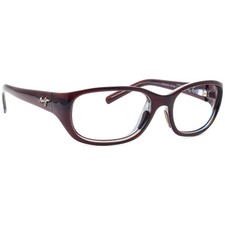 Maui Jim Sunglasses Frame Only MJ-286-26C Kuiaha Bay Rootbeer on Blue Italy 55mm