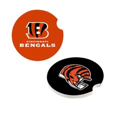 Cincinnati Bengals Car Coaster Set 2 Pack Periodic Restock