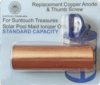 - Replacement Copper Anode for Solar Pool Maid Mineral System (Standard Capac...