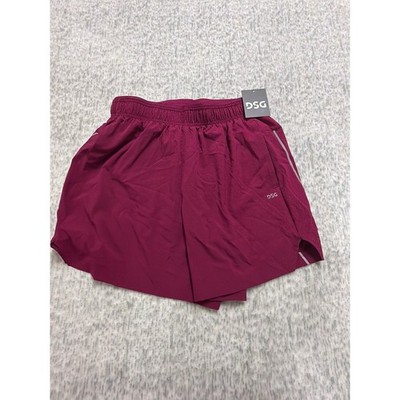 DSG Mens 5 Inch Stride Run Short Raspberry Sherbet Small NWT CKP6270CN NWT