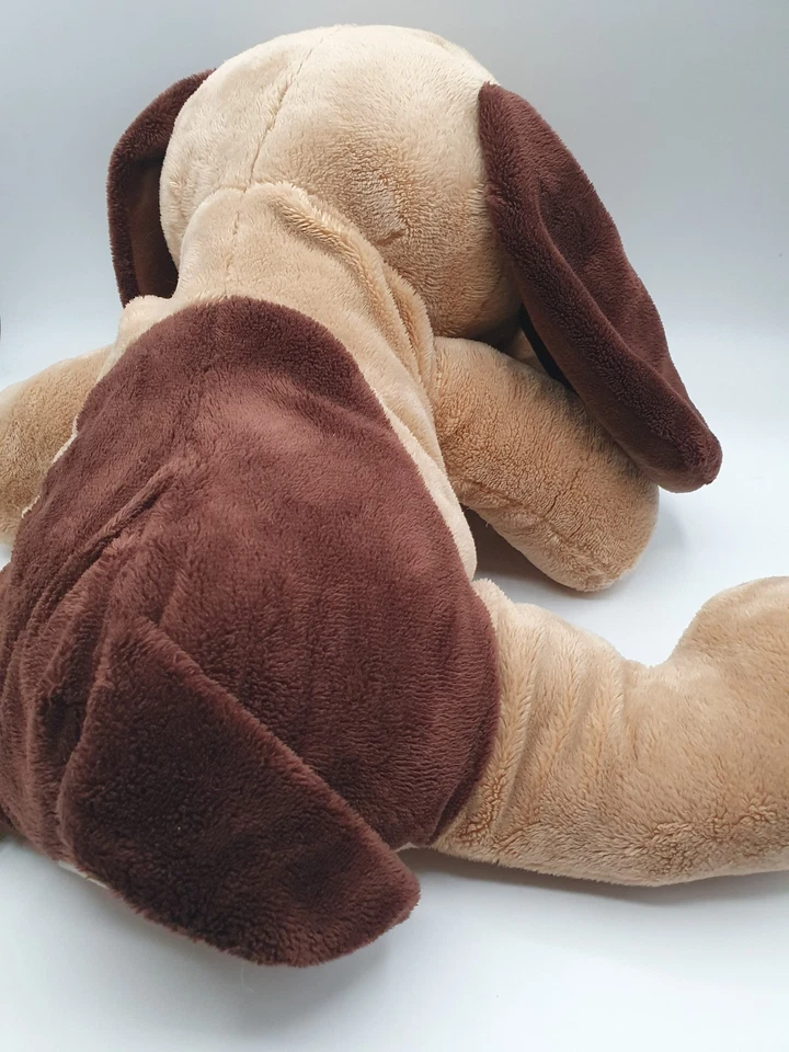 DOG TOY RUSS SASSAFRAS RUSS DOG BROWN BIG EYES BIG EARS 50CM LONG - image 3 of 4