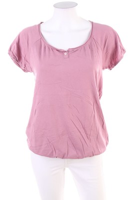 Essentials by Tchibo Kurzarm-Shirt S Lila