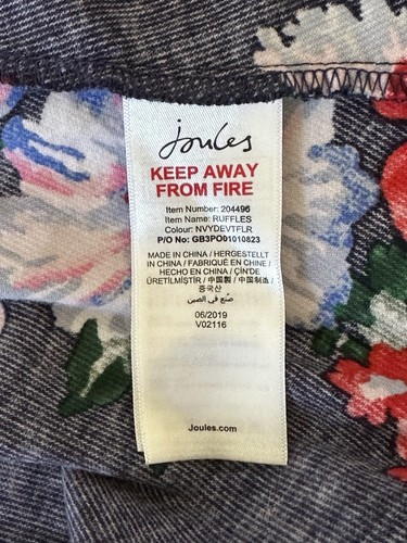 Joules Girls Size 11-12 Years Ruffles Floral Party Casual Skirt RRP £32.95 - Picture 11 of 11