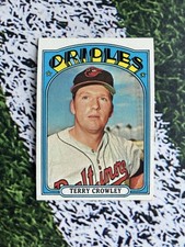 1972 Topps Baseball Terry Crowley #628 Baltimore Orioles EX Low Shipping 1972 Topps Baseball Terry Crowley #628 Baltimore Orioles EX Low Shipping
