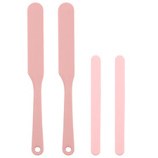 Non-Stick Silicone Waxing Spatulas - 4 PCS Reusable Spatula Hair Removal Sticks