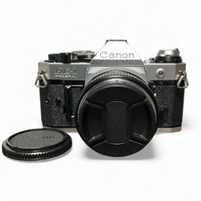 Near Mint Canon AE-1 Program 35mm SLR Film Camera FD 50mm F/1.4 From JAPAN