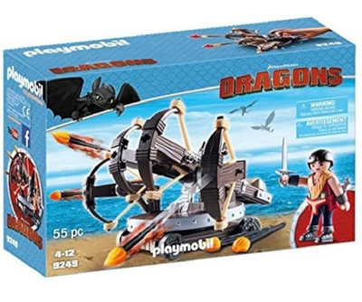 Playmobil 9249 - How to Train Your Dragon Eret with 4 Shot Fire Ballista
