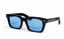 JACQUES MARIE MAGE Unisex Black/Blue Sunglasses MODEL QUENTIN SIZE: 50 22 149