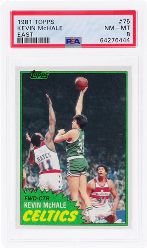 1981 Topps Kevin Mchale #E75 PSA 8