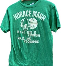 1982 Horace Mann Basketball Middle Kanawha Valley Conference Champs Shirt WV