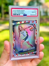 2025 Panini Prizm WNBA Paige Bueckers WNBA Logo Prizm Variation PSA 10 #147