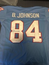Billy WHITE SHOES Johnson signed custom Jersey  autograph JSA size XL CERTIFIED