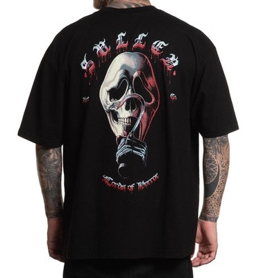 T-Shirt Sullen Screamin Scream Horror schwarz Premium UK M-3XL UK