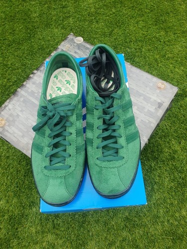 Adidas Originals Tobacco Gruen Trainers Size 8 - Picture 2 of 7